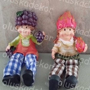 Szeder, sárkánygyümölcs gyerek, tavaszi, nyári poly öntapadós figura, 7 cm - Meska.hu