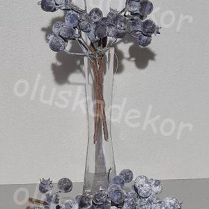 Áfonya, deres pick 20cm, Kellékek & szerszámok, Dekorációs kellékek, Egyéb kellékek, Virágkötés, Mindenmás, MESKA