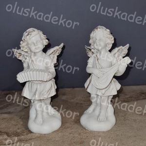 Angyalka hangszerrel, két féle, Kellékek & szerszámok, Dekorációs kellékek, Egyéb kellékek, Virágkötés, Mindenmás, MESKA