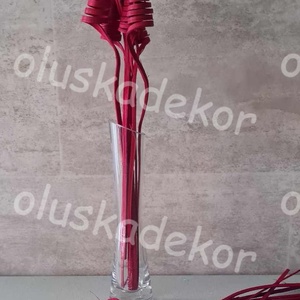Cane Cone mini, dekor növény, natúr, fehérített és színes - kellékek & szerszámok - dekorációs kellékek - egyéb kellékek - Meska.hu