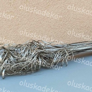 Curly Ting Ting, natúr és színes, száraz dekor növény, kis csokor - kellékek & szerszámok - dekorációs kellékek - egyéb kellékek - Meska.hu