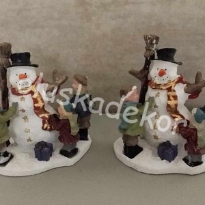 Téli mini falu kiegészítő, hóembert építő gyerekek, Kellékek & szerszámok, Dekorációs kellékek, Egyéb kellékek, Virágkötés, Mindenmás, MESKA
