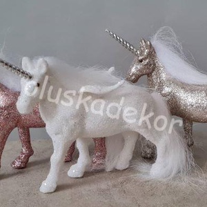 Unikornis, egyszarvú 15cm, Kellékek & szerszámok, Dekorációs kellékek, Egyéb kellékek, Virágkötés, Mindenmás, MESKA