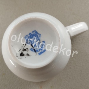 Alföldi porcelán 6 személyes, arany mintás, kávéskészlet, új, RETRO - otthon & életmód - konyhafelszerelés, tálalás - tálalás - teás- és kávés pohár, készlet - Meska.hu