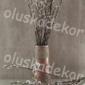 Barka, 40 - 55cm, dekor, igazi, barkaág, kis csokor, húsvét, száraz növény, Otthon & Életmód, Dekoráció, Virágdísz és tartó, Csokor & Virágdísz, Mindenmás, Virágkötés, MESKA