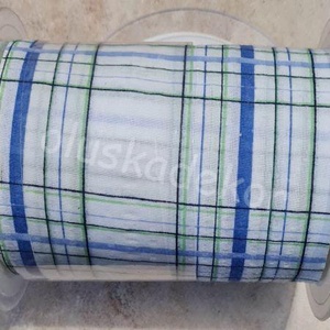Textil szalag, kockás, 3 színben  10cm széles, Kellékek & szerszámok, Dekorációs kellékek, Egyéb kellékek, Mindenmás, Virágkötés, MESKA