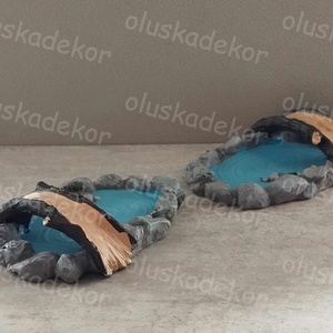 Tündérkert tó, manó, babaház, figura, dekoráció, kiegészítő, 11cm, Kellékek & szerszámok, Dekorációs kellékek, Figurák, Virágkötés, Mindenmás, MESKA