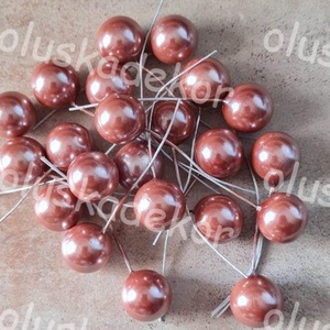 Betűző bogyó, gyöngyház, több színben, 2cm - kellékek & szerszámok - dekorációs kellékek - egyéb kellékek - Meska.hu