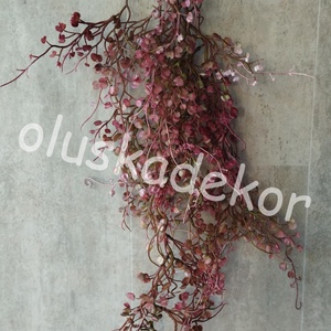 Futó, gumi, Real Touch, apró, levelekkel, őszi dekorációs műnövény, 80cm - kellékek & szerszámok - dekorációs kellékek - egyéb kellékek - Meska.hu