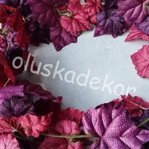 Szőlőleveles girland, őszi dekorációs selyem műnövény, 180cm, Kellékek & szerszámok, Dekorációs kellékek, Egyéb kellékek, Mindenmás, Virágkötés, MESKA