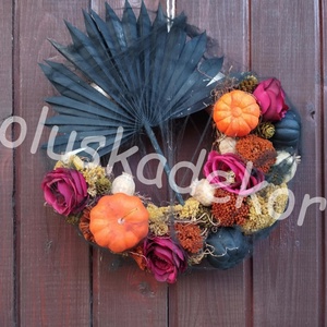 Addams family a galád család kastélyáról származó Halloween koszorú - otthon & életmód - dekoráció - halloween - halloweeni ajtódíszek és ablakdíszek - Meska.hu