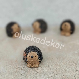 Süni, mini sün, őszi hobby, kreatív, dekorációs kiegészítő, figura, Kellékek & szerszámok, Dekorációs kellékek, Egyéb kellékek, Virágkötés, Mindenmás, MESKA