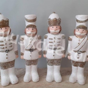 Diótörő katona, karácsonyi dekorációs kerámia figura, 2 féle, 18cm, Kellékek & szerszámok, Dekorációs kellékek, Egyéb kellékek, Mindenmás, Virágkötés, MESKA