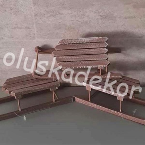 Szánkó, fa, barna, vintage karácsonyi, adventi hobby, kreatív, dekor termék, 18cm, Kellékek & szerszámok, Dekorációs kellékek, Egyéb kellékek, Mindenmás, Virágkötés, MESKA