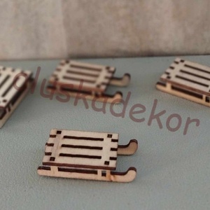 Faszánkó, natúr, összerakós, karácsonyi, adventi dekor alapanyag, 5cm, Kellékek & szerszámok, Dekorációs kellékek, Egyéb kellékek, Mindenmás, Virágkötés, MESKA