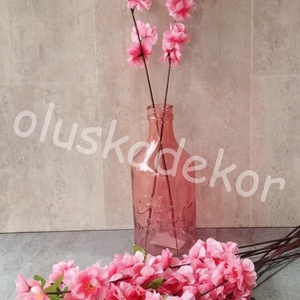 Barackág, cseresznyevirág, tavaszi, húsvéti selyem dekorációs műnövény, vessző, 58cm - Meska.hu