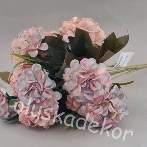 Dália selyem dekorációs alapanyag, virágcsokor, művirág, 10 virágos - kellékek & szerszámok - dekorációs kellékek - egyéb kellékek - Meska.hu