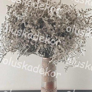 Sóvirág, Statice tatarica, natúr, fehér, 250gr./cs. - kellékek & szerszámok - dekorációs kellékek - egyéb kellékek - Meska.hu