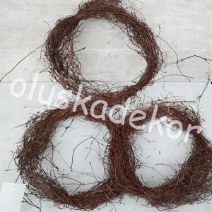 Szőlőkoszorú, fészek koszorú, natúr, húsvéti dekorációs alapanyag, 25cm, Kellékek & szerszámok, Dekorációs kellékek, Koszorú, koszorúalap, Virágkötés, Mindenmás, MESKA