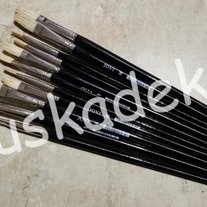 Ecset, lapos, Jovi, dekupázs ecset, több méretben, dekorációs alapanyag - kellékek & szerszámok - dekorációs kellékek - egyéb kellékek - Meska.hu