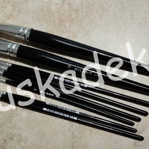 Ecset, lapos, Milan, dekupázs ecset több méretben, dekorációs alapanyag - kellékek & szerszámok - dekorációs kellékek - egyéb kellékek - Meska.hu