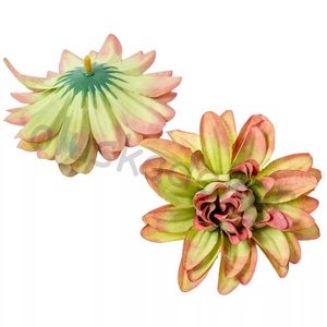 Dália selyem virágfej, művirág, dekorációs alapanyag, 10cm - kellékek & szerszámok - dekorációs kellékek - virágfej - Meska.hu