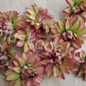 Dália selyem virágfej, művirág, dekorációs alapanyag, 10cm - kellékek & szerszámok - dekorációs kellékek - virágfej - Meska.hu