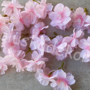 Mini virágfej, 2 virágfej, selyemvirág dekorációs alapanyag, 4 - 5cm, Kellékek & szerszámok, Dekorációs kellékek, Virágfej, Mindenmás, Virágkötés, MESKA