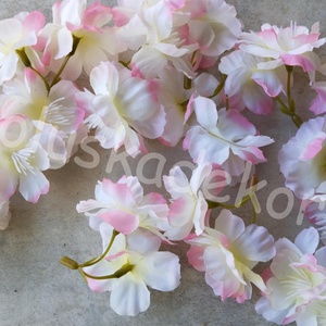 Mini virágfej, 2 virágfej, selyemvirág dekorációs alapanyag, 4 - 5cm - kellékek & szerszámok - dekorációs kellékek - virágfej - Meska.hu