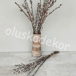 Barka, Barkaág, igazi, dekorációs csokor, 40 - 50cm, 8 - 10 szálas, kis csokor, húsvéti dekoráció, Ünnepi díszek, dekorációk, Húsvéti díszek és dekorációk, Húsvéti asztaldíszek, , MESKA