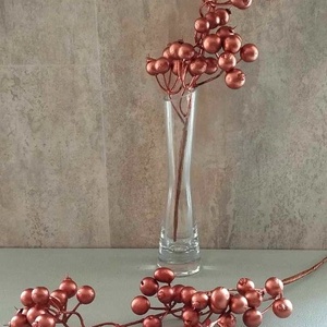 Bogyós ág halloweeni, esküvői, karácsonyi dekorációs növény, 30cm - Meska.hu