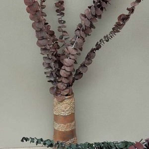 Eukalyptus spirál, preparált, tartósított dekorációs növény 4 színben, 60cm - kellékek & szerszámok - dekorációs kellékek - egyéb kellékek - Meska.hu