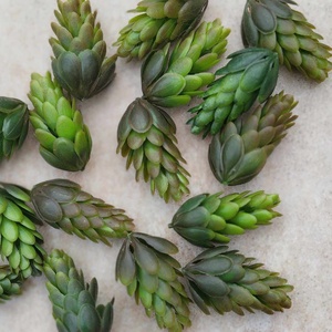 Komló, 4cm, díszítőzöld, 2 féle színben, mű növény, őszi dekorációs alapanyag - kellékek & szerszámok - dekorációs kellékek - virágfej - Meska.hu