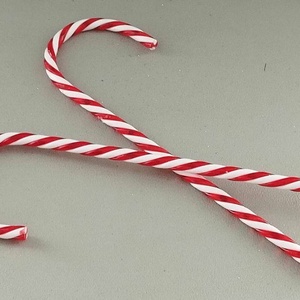 Cukorbot, Candy cane, nyalóka, karácsonyi, hobby, kreatív, dekor alapanyag, 30cm - Meska.hu