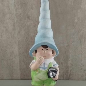 Kertész manó, kerámia, tavaszi, nyári dekor figura 22 cm - Meska.hu