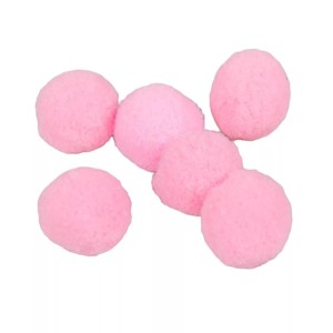 2 cm-es kashmir golyó 10 db-os kiszerelés - rózsaszín, Kellékek & szerszámok, Dekorációs kellékek, Egyéb kellékek, , MESKA