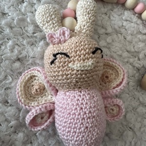 Pillangós újszülött kapaszkodó - baba - mama - baba játékok - mozgásfejlesztő játékok - Meska.hu