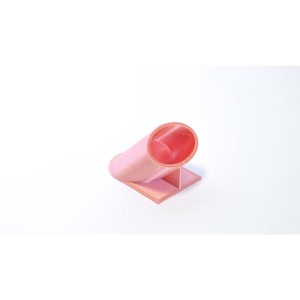 3D nyomtatott gél lakk tartó - Ferde ovális gél lakk tartó, Otthon & Életmód, Tárolás & Rendszerezés, , MESKA