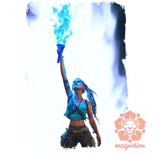 Jinx ellenállás v7 férfi póló - ruha & divat - férfi ruha - póló - Meska.hu