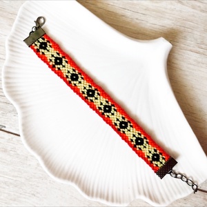 Nap karkötő - ékszer - karkötő - fonott karkötő - Meska.hu