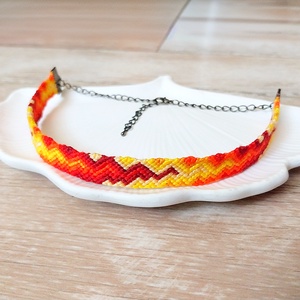 Csók-őr nyaklánc, Ékszer, Nyaklánc, Nyakpánt, gallér, Csomózás, MESKA