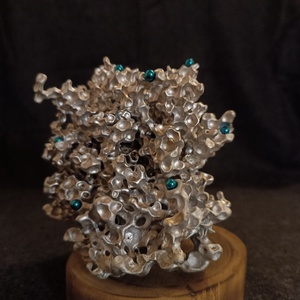 Kézzel készült alumínium dísz: Stílusos Kulcs- és Ékszertartó, Asztaldísz, Ajándék - esküvő - dekoráció - asztaldísz - Meska.hu