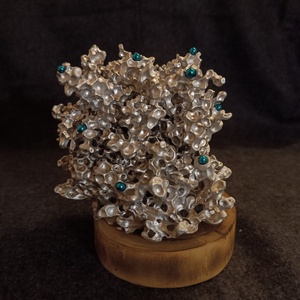 Kézzel készült alumínium dísz: Stílusos Kulcs- és Ékszertartó, Asztaldísz, Ajándék - esküvő - dekoráció - asztaldísz - Meska.hu