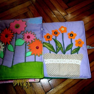  Névre szóló készségfejlesztő  textilkönyv /18 oldalas -  - Meska.hu