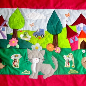 Mesevilág falvédő 175x75cm - Meska.hu