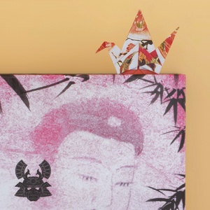 Hagyományos origami daru könyvjelző, Könyv & Zene, Könyvjelző, Papírművészet, MESKA
