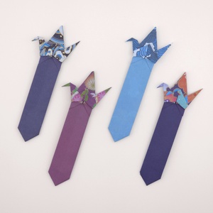 Hagyományos origami daru könyvjelző - könyv & zene - könyvjelző - Meska.hu