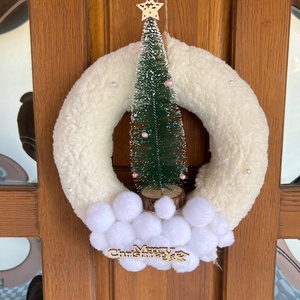 Christmas Tree karácsonyi ajtódísz, Karácsony, Karácsonyi lakásdekoráció, Karácsonyi ajtódíszek, Mindenmás, MESKA