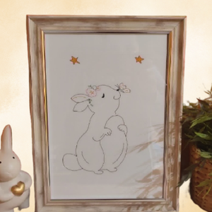 Minimalista erdei állatok faliképek - baba - mama - babaszoba dekoráció - babaszoba kép - Meska.hu