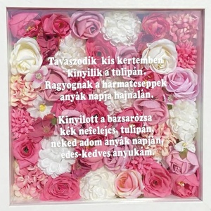 Egyedi feliratos kép - esküvő - emlék & ajándék - szülőköszöntő ajándék - Meska.hu